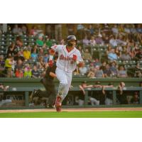 Greenville Drive infielder Mikey Romero