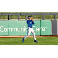 Tulsa Drillers' Chris Newell in action