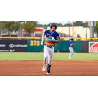 Montgomery Biscuits on the basepaths