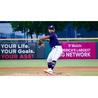 Montgomery Biscuits' Yoniel Curet on the mound