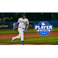 Biloxi Shuckers first baseman Ernesto Martinez Jr.