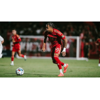 Phoenix Rising FC's Darius Johnson in action