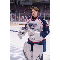 Tri-City Americans goaltender Nathan Preston