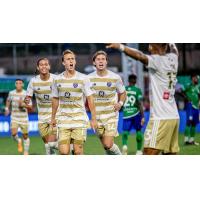 Louisville City FC celebration