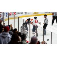 Adirondack Thunder mix it up with the Reading Royals