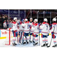 Spokane Chiefs celebrate win