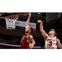 Cleveland Charge forward Pete Nance dunks against the Windy City Bulls