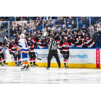 Belleville Senators on game night