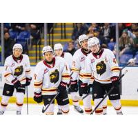 Vancouver Giants enjoy a laugh on the ice